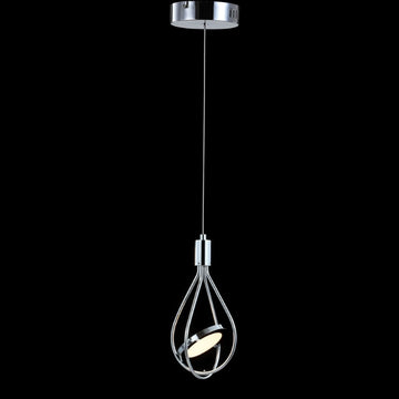 Orion Adjustable Modern Integrated Cluster LED Metal Pendant - JONATHAN Y